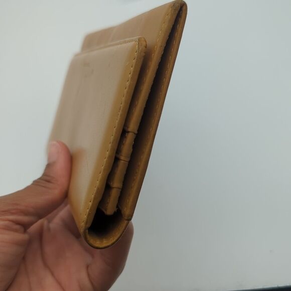 Coach Tan Leather Wallet - Picture 7 of 10